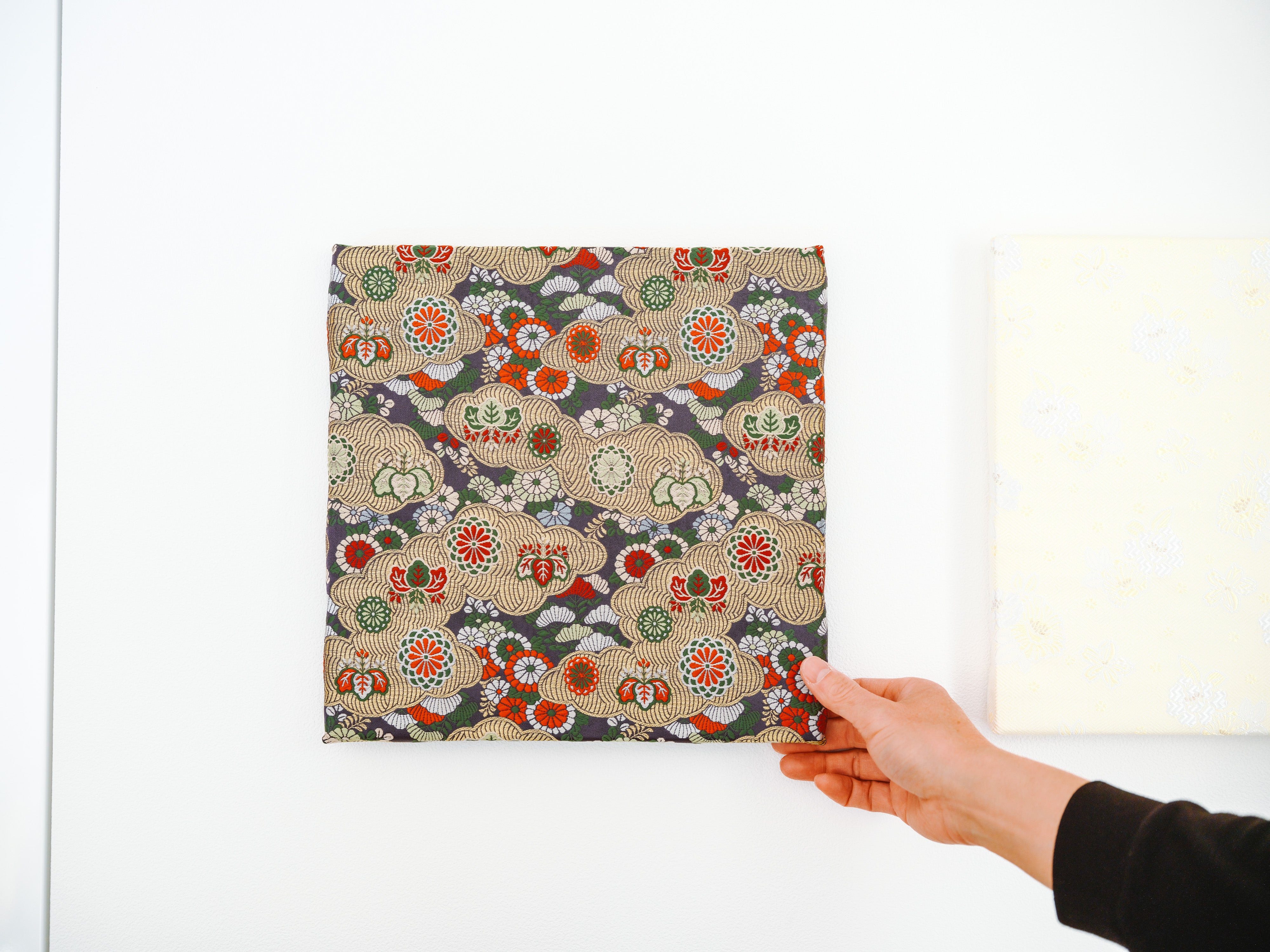 Hina doll fabric(雛人形のはぎれ)〜寒色(青紫緑)系〜