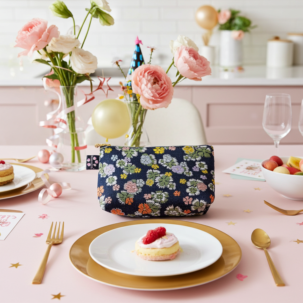 きんらん ちいさめポーチ