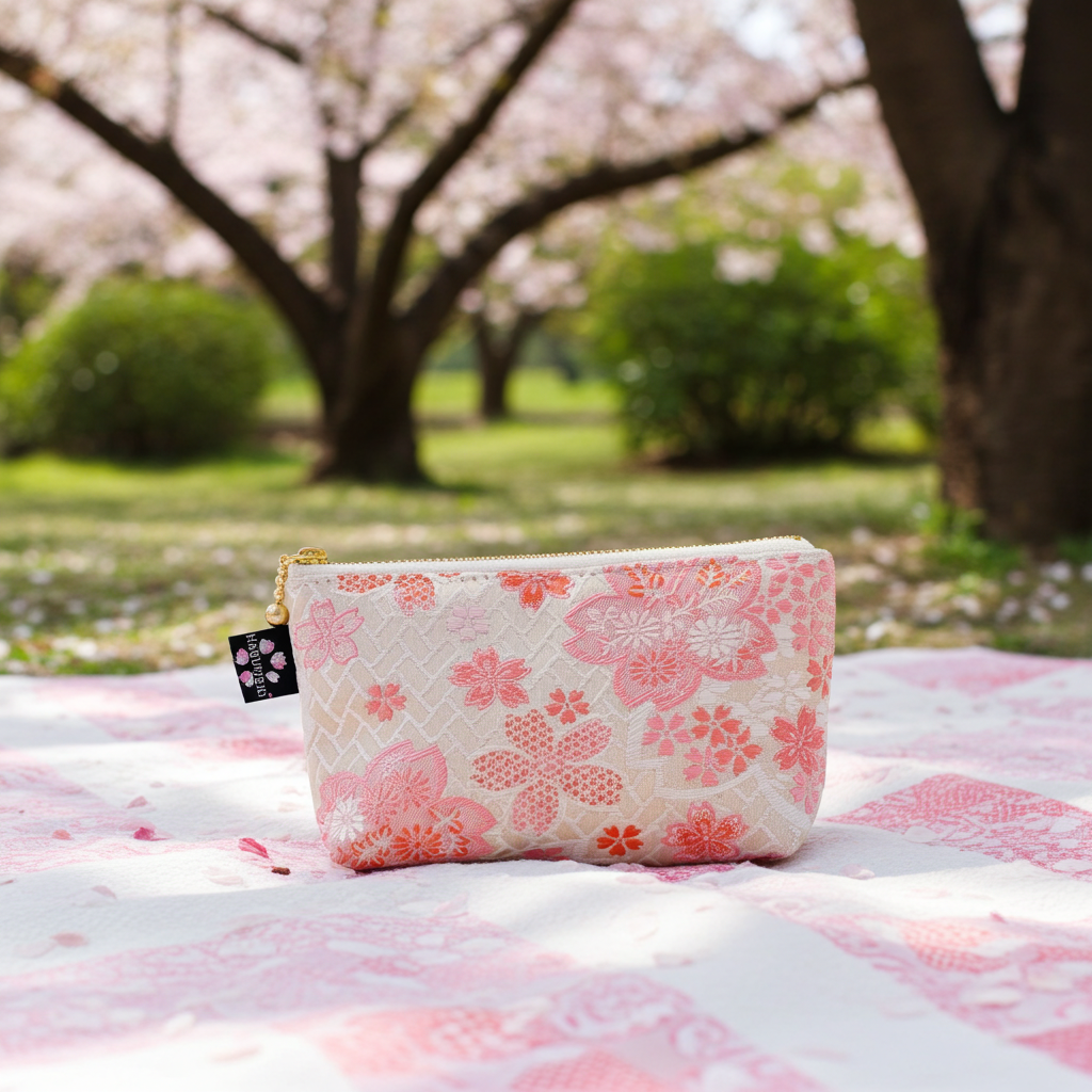 きんらん ちいさめポーチ(middle)