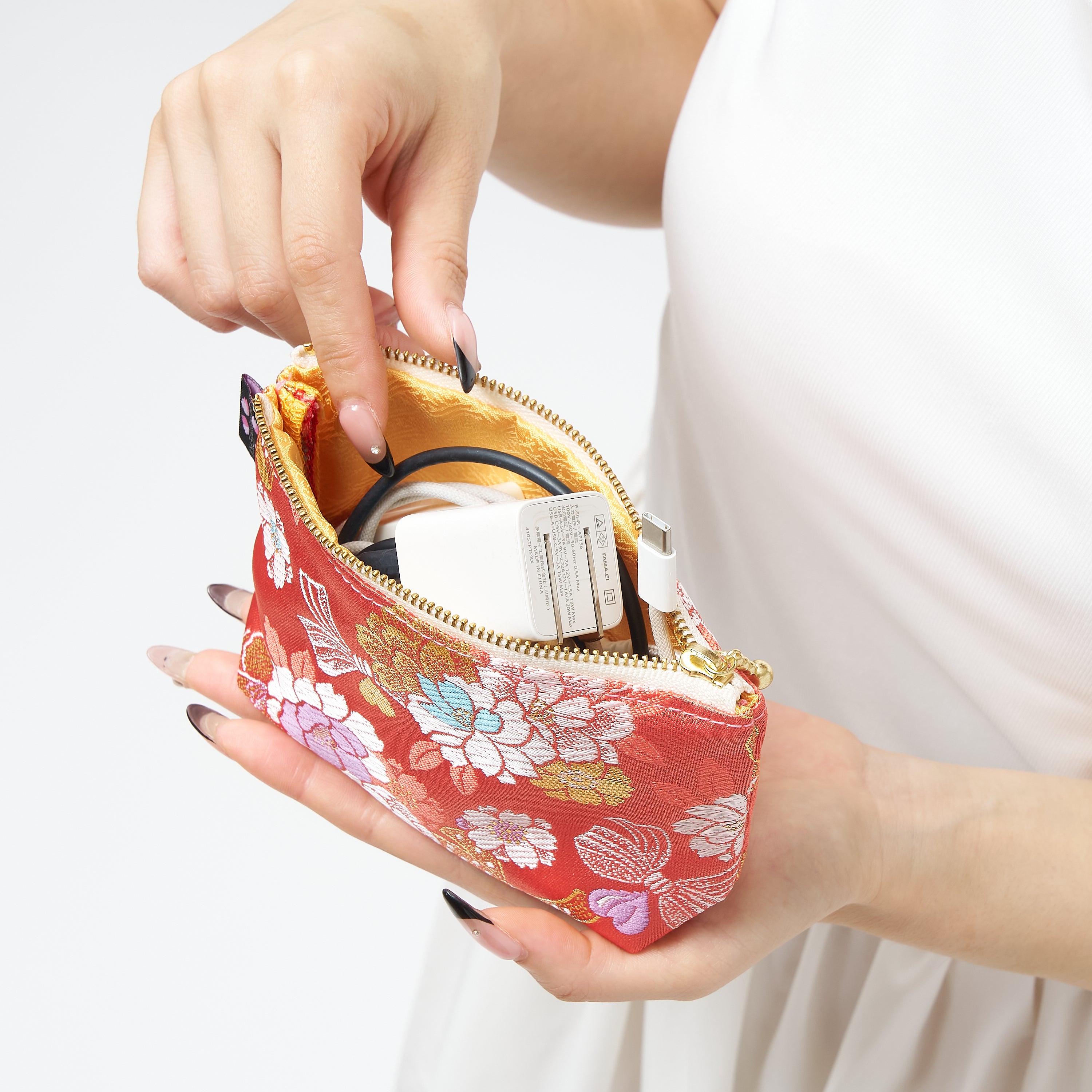 きんらん ちいさめポーチ