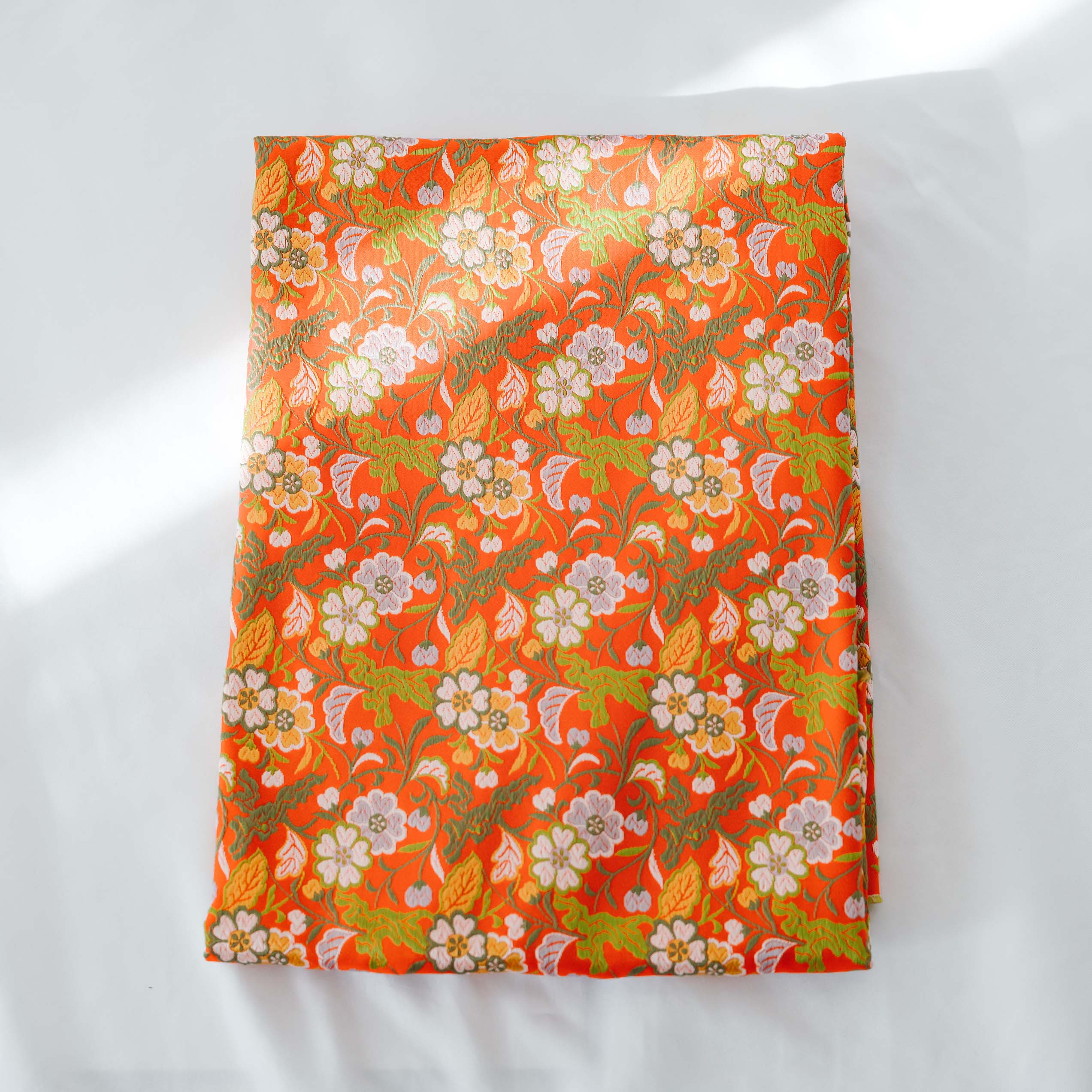 Hina doll fabric(雛人形のはぎれ)〜暖色(赤橙黄)系〜