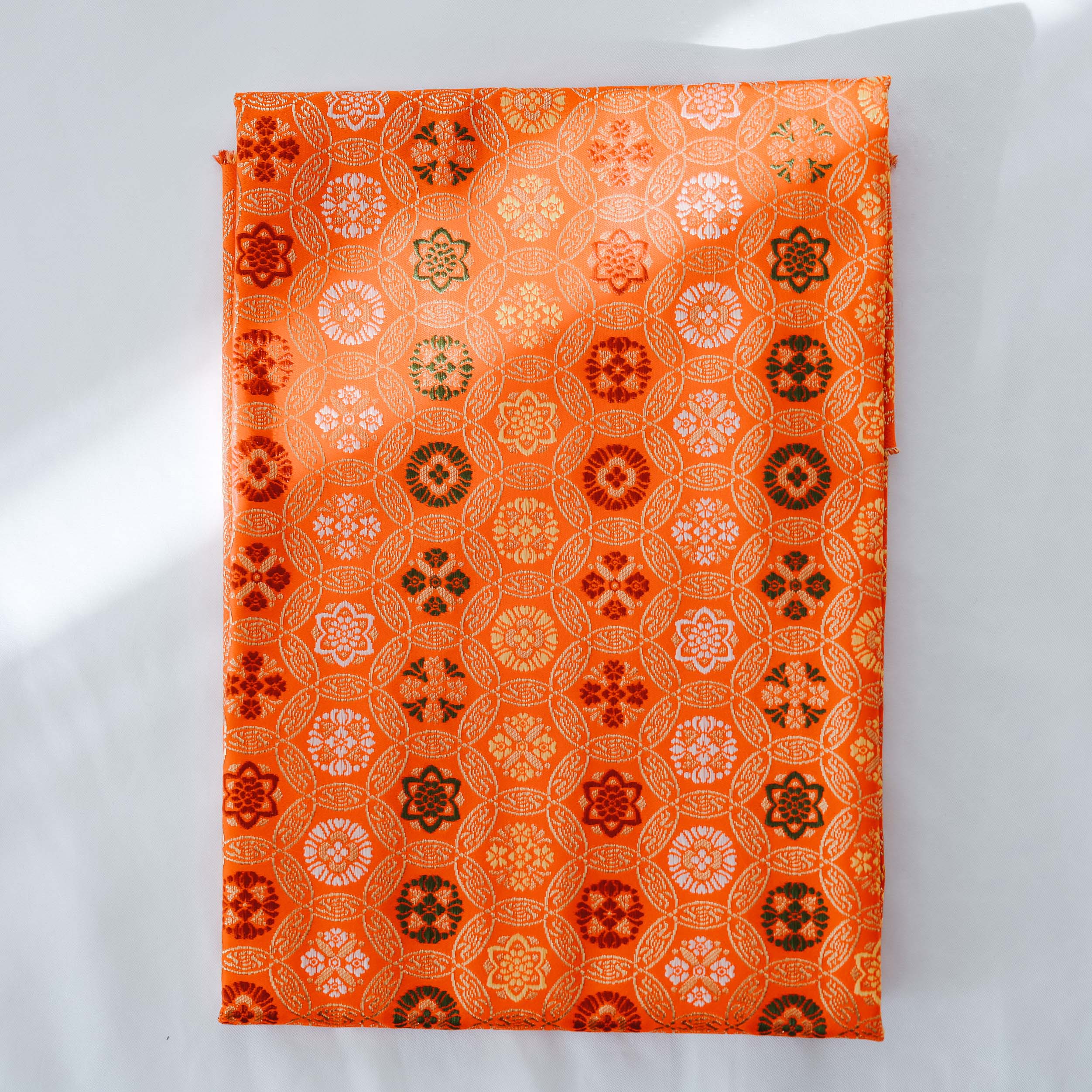 Hina doll fabric(雛人形のはぎれ)〜暖色(赤橙黄)系〜