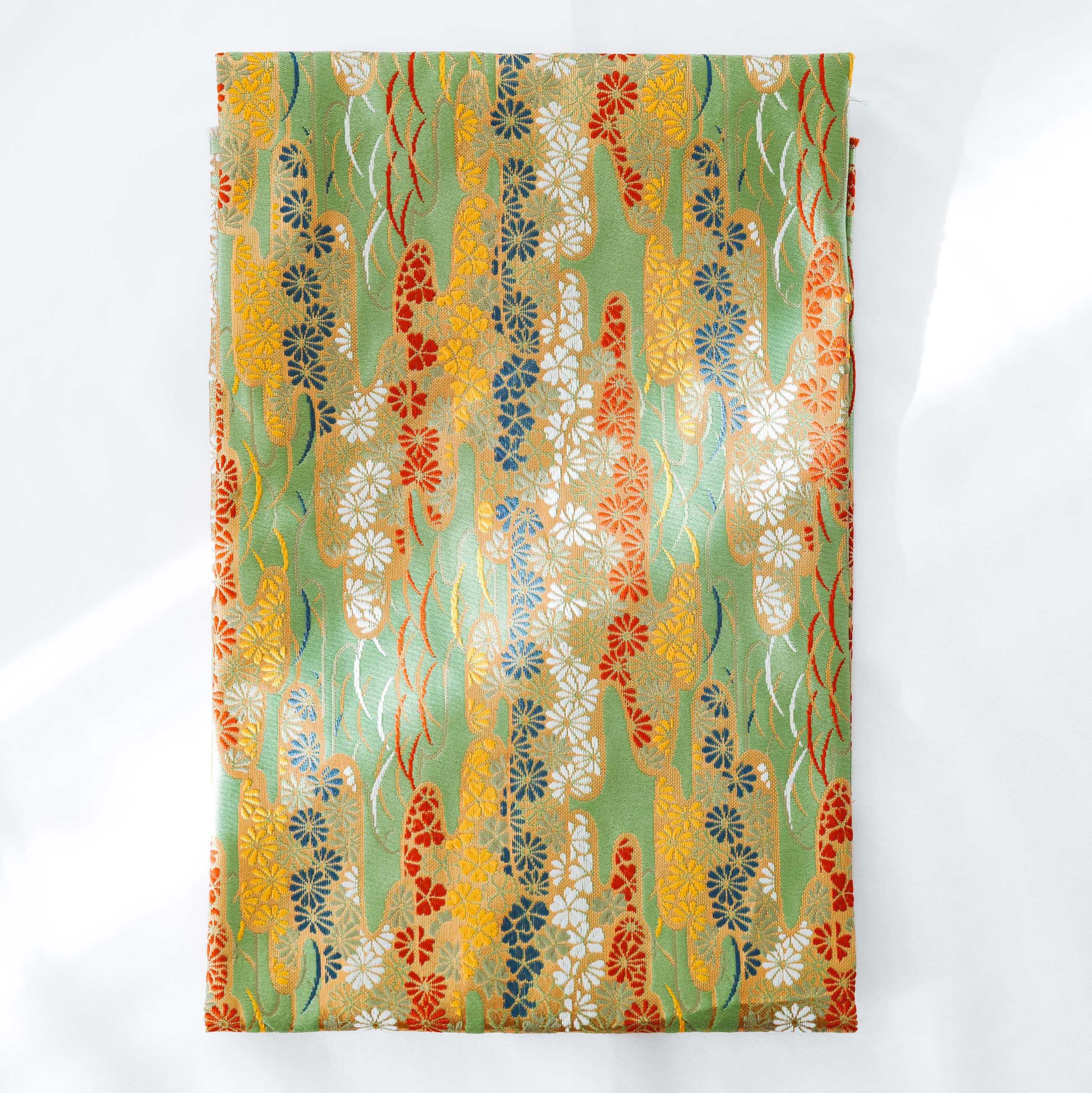 Hina doll fabric(雛人形のはぎれ)〜寒色(青紫緑)系〜