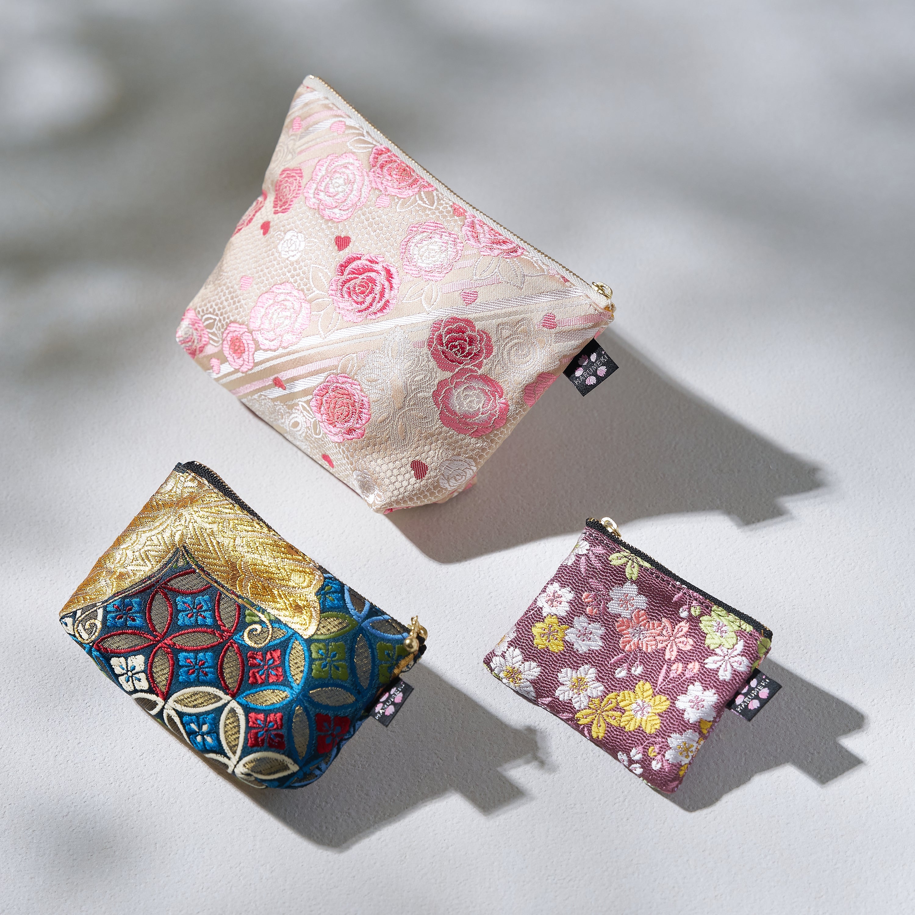 一点ものの金襴ポーチ｜Japanese Vintage Brocade