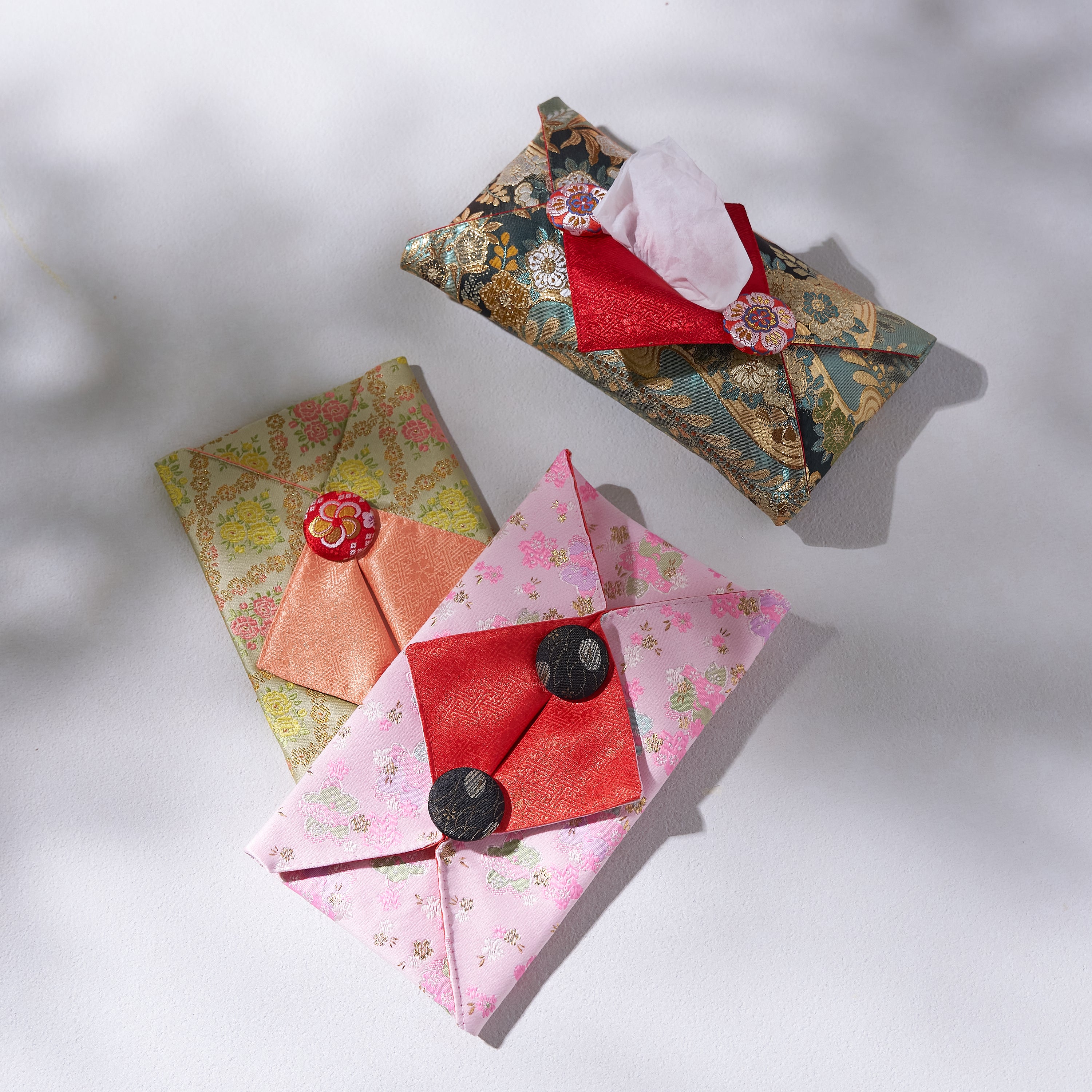 ふんわりティッシュ包み