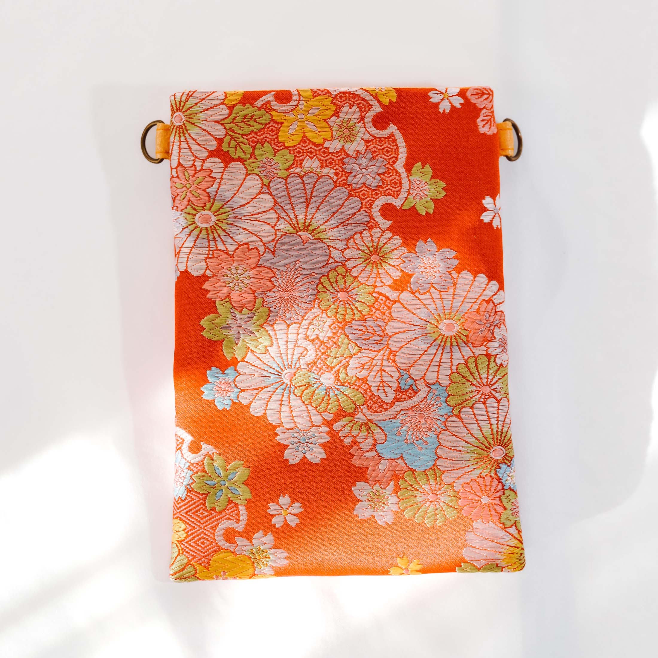 iphone スマホポシェット｜金襴織り